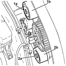 Fixed timing system tensioner (one) r + r