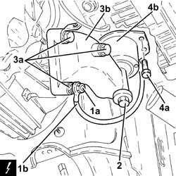 Gearbox side mount flexible block - replace