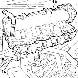 Cylinder head - r + r and replace gasket