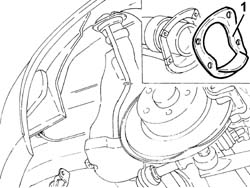 Fuel filler pipe housing seal - r r