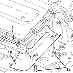 Rear fuel delivery line - r r