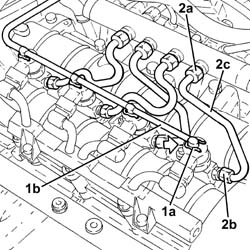 Lines to injectors - r r