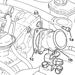 Electro-pneumatically controlled THROTTLE CASING - R.R.