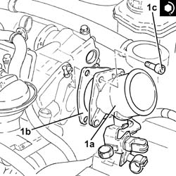 Electro-pneumatically controlled THROTTLE CASING - R.R.