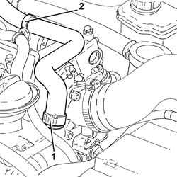 E.g.r. system solenoid - r + r