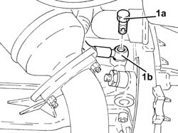 Engine oil delivery pipe to turbocharger - r + r