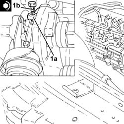 Engine oil delivery pipe to turbocharger - r + r