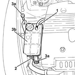 Engine cooling tank - r + r