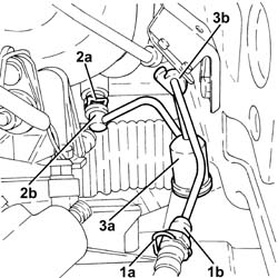 Clutch hydraulic circuit vibration damper - r+r
