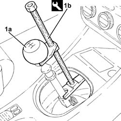Gear lever knob - r + r