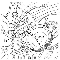 Power steering pump r r