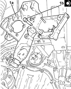 Power steering pump mount - r r