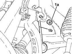 Front suspension beam - r r