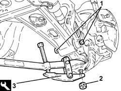 Front suspension beam - r r