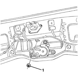 BADGE on boot lid - R.R.