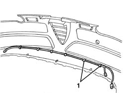 Stripping FRONT BUMPER