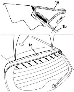 Rear spoiler