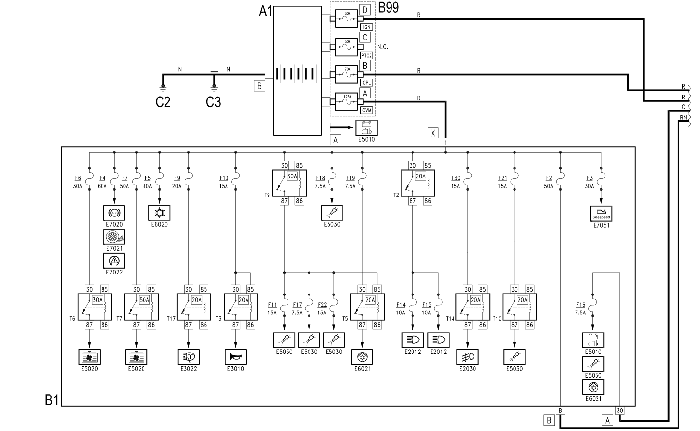 SUPPLY - Wiring diagram