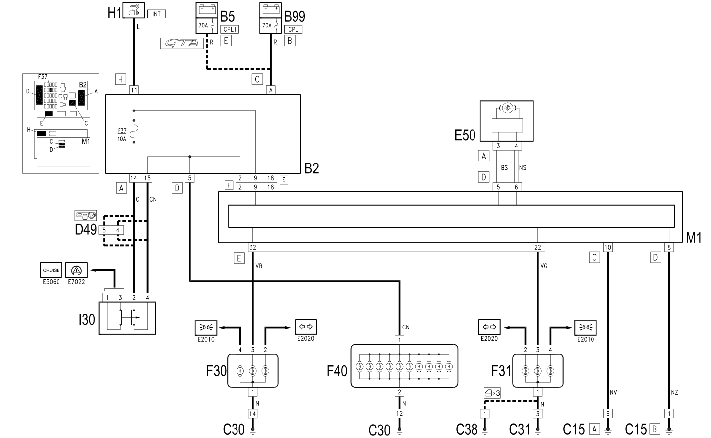 BRAKE LIGHTS - Wiring diagram