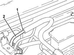Rear fuel delivery line - r r