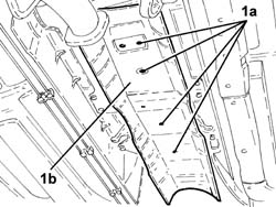 Catalytic converter heat shield - r r