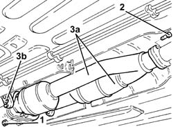 Catalytic converter assembly r r