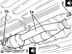 Catalytic converter assembly r r