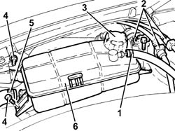 Engine cooling tank - r + r