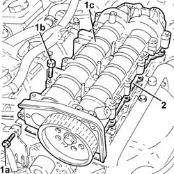Single cylinder head extension - change gasket