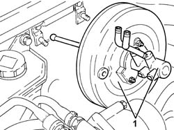 Brake servo/brake pump assembly - r r