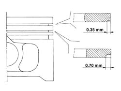Piston, pin set - replace