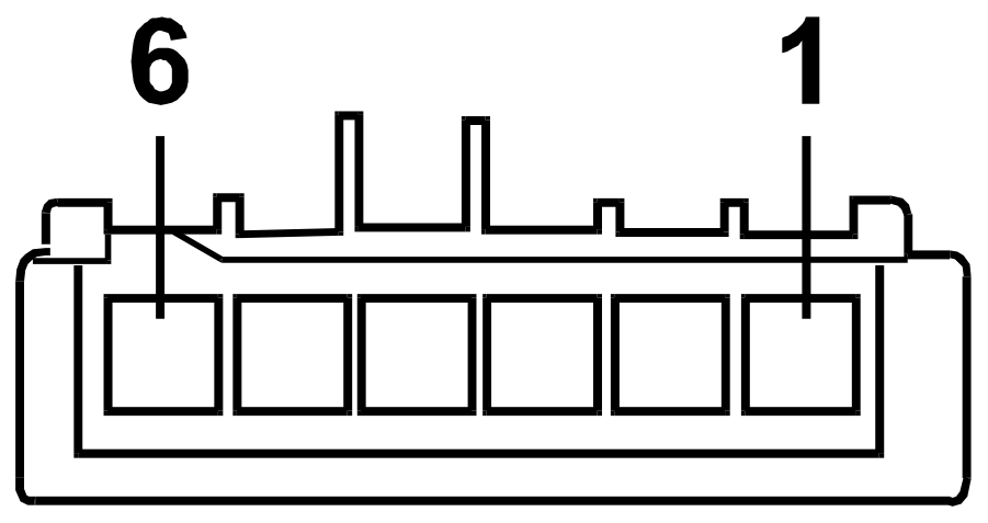 Connector C3, Battery earth on bodyshell