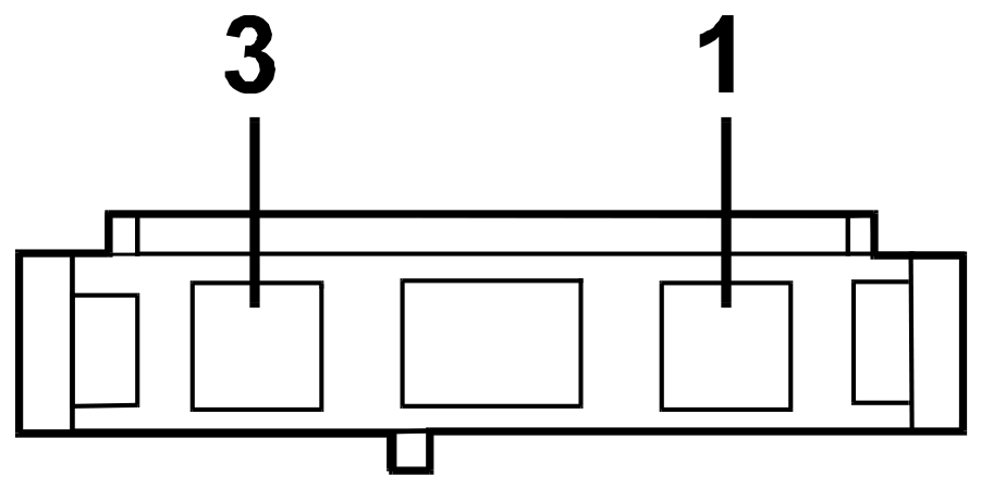 Connector I45, Seat belts warning light switch