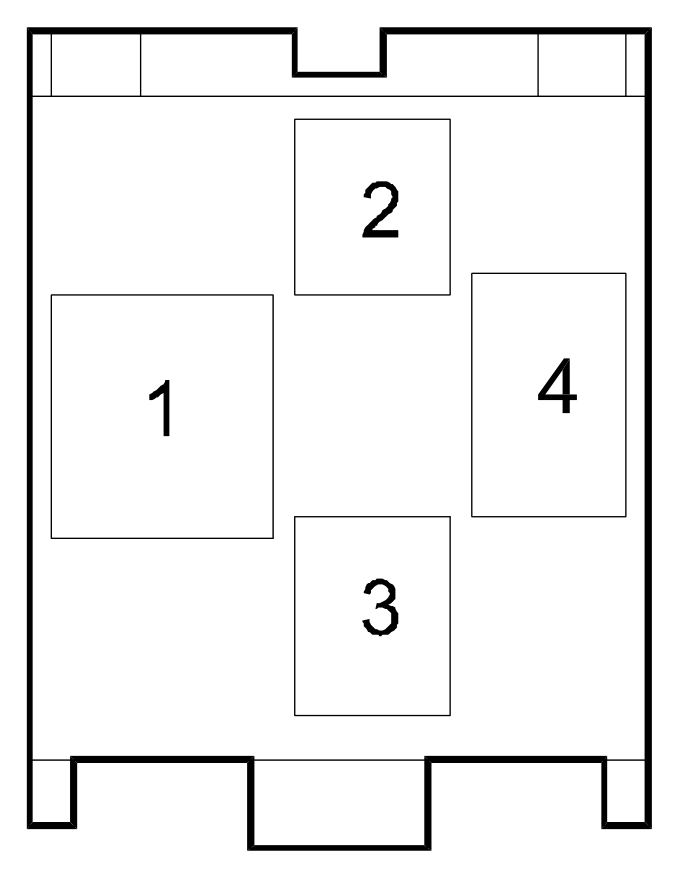 Connector I30, Brake pedal switch