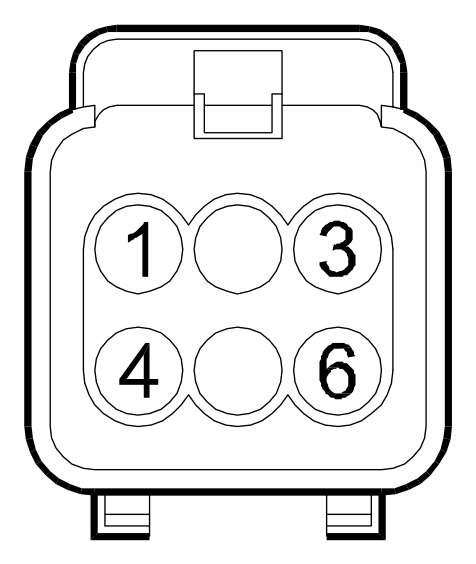 Connector J56, Boot opening relay