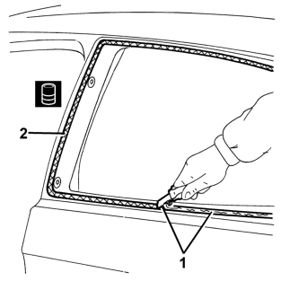 Side glass (1) r r