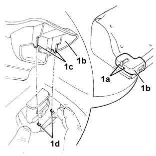 Central rear seat belt r r