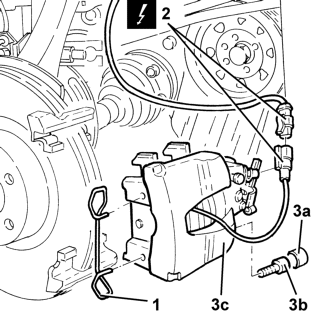 Front brake assembly r r