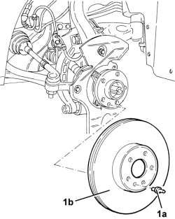 Front brake disc - r r
