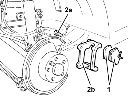 Rear calliper bracket - r r