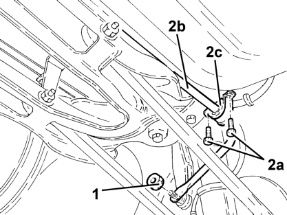 Rear suspension stabilizer bar - r+r