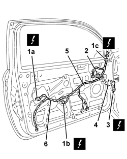 Front door wiring - r r