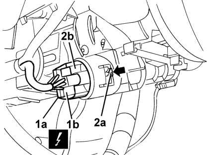 Ignition switch contacts carrier block - r+r