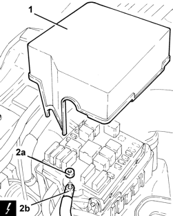 Battery cradle - r r