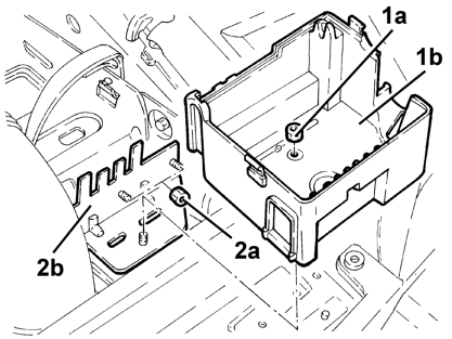 Battery cradle - r r