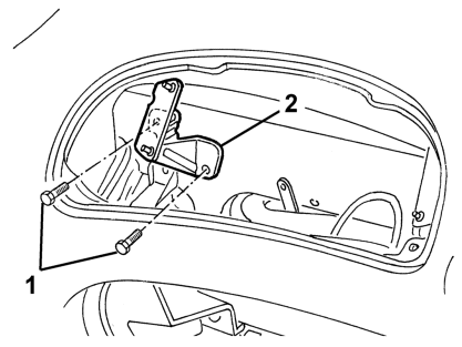 Air bag module passanger side r r