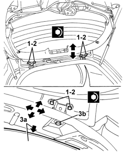 Tailgate - adjust centring and profile - includes hinge and compartment seal adaptation