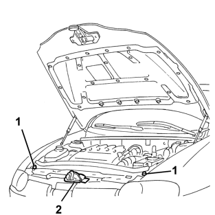 Bonnet lid - square