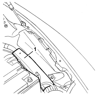 Bonnet lid opening control - repair