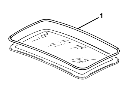 Glass seal - r+r with glass removed